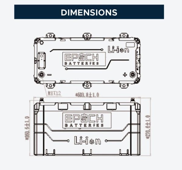 36V 100AH Marine Lithium Battery For Trolling Motors – Bluetooth and Heating Feature | Restocking by July 12 2025
