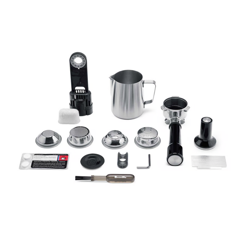 Breville Dynamic Duo Dual Boiler Espresso Machine and Smart Grinder Pro Package