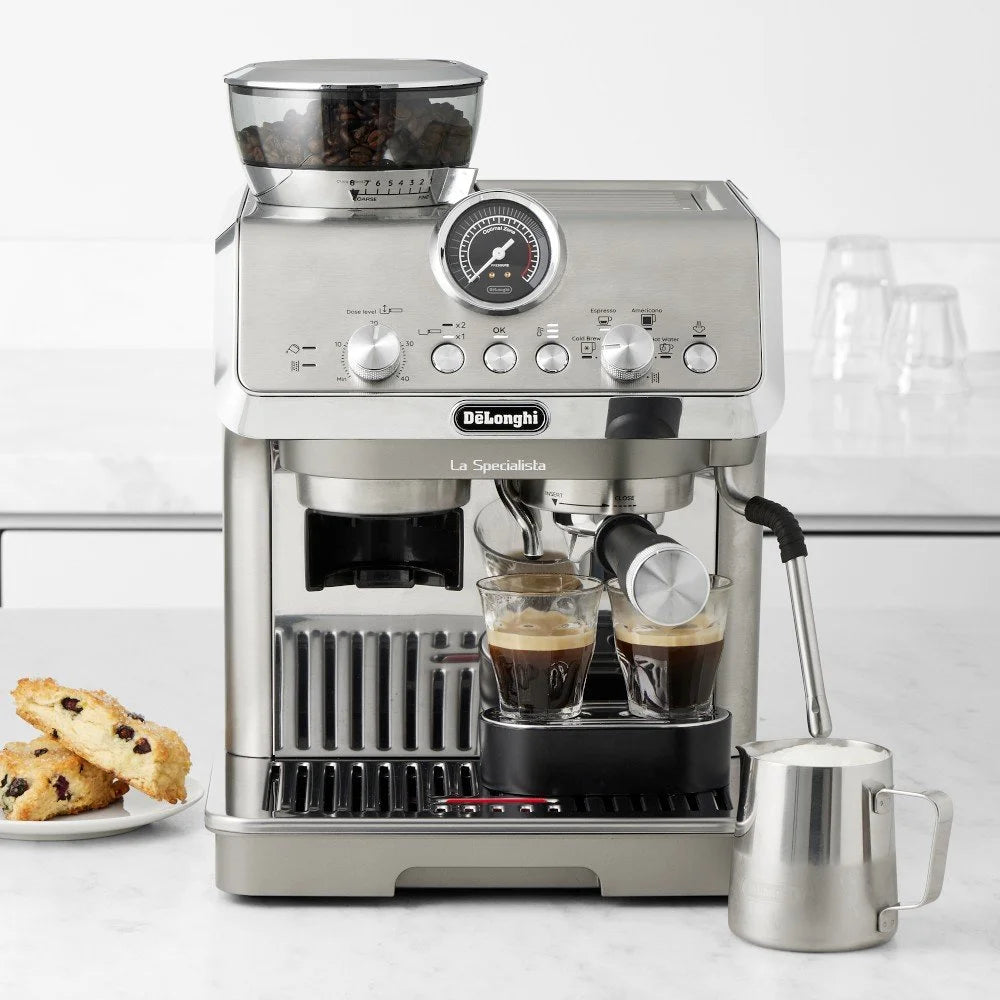 Breville Barista Express Espresso Machines BES870XL, Brushed Stainless Steel