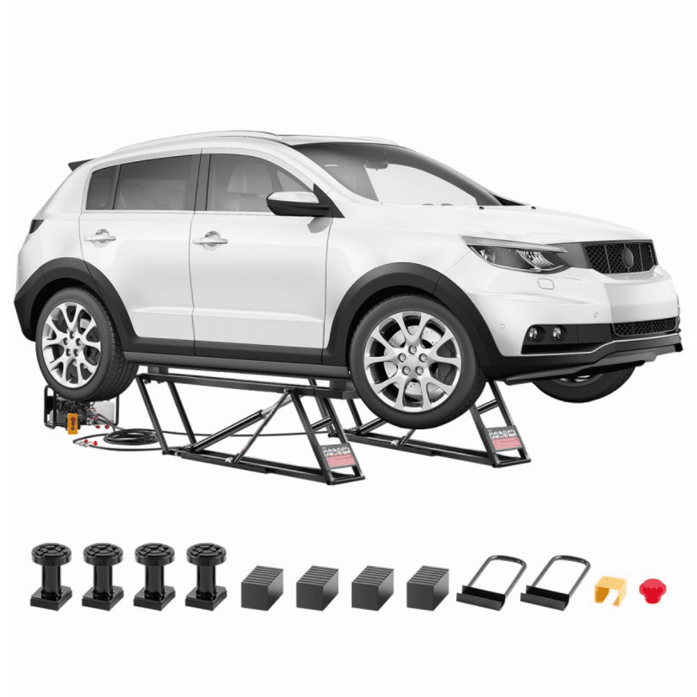 Garage Pro 5000 Lb Adjustable Car Lift with Remote Control Portable