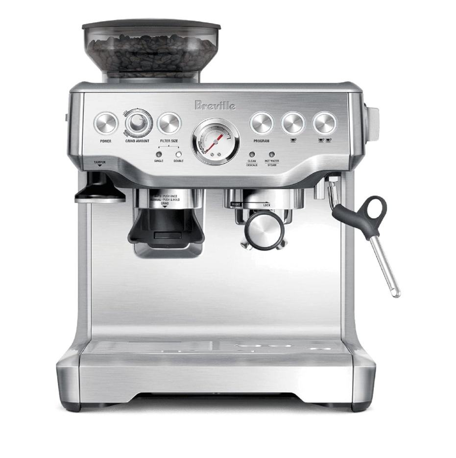 Breville Barista Express Espresso Machine BES870XL Brushed Stainless Steel with Built-In Grinder