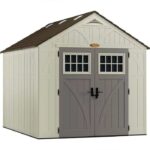 Suncast Tremont 8×10 BMS8100 Outdoor Resin Storage Shed