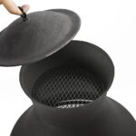 HeatMaxx 45 in. Outdoor Wood-Burning Chiminea - Image 5