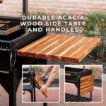 Premium Argentine/Santa Maria BBQ Grill with Wood Fire and Charcoal Grill - Image 8