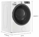 Whirlpool WFW5720RW 4.5 cu. ft. Smart Front Load Washer FreshFlow Vent System - Image 3