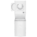 Whirlpool WET4024HW 24 inch White Electric Washer/Dryer Stacked Laundry Center - Image 2