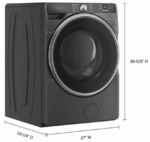 Whirlpool WFW6720RU 27-Inch 5.0 cu. ft. Smart Front Load Washer, White - Image 7
