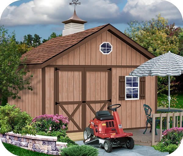 Brandon_shed_2_e88ac60b-00ca-4ead-956f-19a35df542d3.jpg Brandon 12×20 Wood Storage Shed Kit – ALL Pre-Cut - Image 1