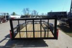 6′ 4″ x 10 Utility Trailer Dovetail Powder Coated With Gate 3,500lb Axle - Image 8