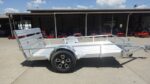 5′ x 10′ Aluminum Utility Trailer with Gate and Mag Wheels – 3500 lb Axle - Image 6