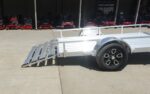 5′ x 10′ Aluminum Utility Trailer with Gate and Mag Wheels – 3500 lb Axle - Image 11