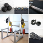 Commercial Squat Rack Kits – Muscle D Fitness – Gym Storage – Black / Silver - Image 4
