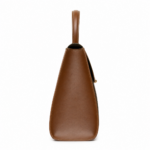 Arc-Flap Carryall Handbag