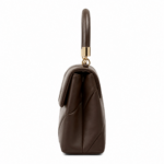 Zalvia Women’s Espresso Executive Handbag - Image 3