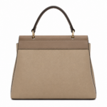 Zalvia Women’s Taupe and Brown Handbag - Image 2