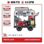 Simpson BB65106 Big Brute Professional 4000 PSI (Gas-Hot Water) Pressure Washer - Image 13