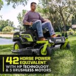 80V Max HP Lithium 54″ Brushless Electric Zero Turn Lawn Mower - Image 18