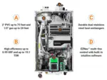 NPE-240A2 – Condensing Tankless Water Heater – 199,000 BTU - Image 5
