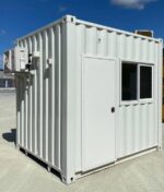 10’ office container with AC - Image 2