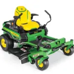 60V 42” Electric CrossoverZ Zero Turn Mowers with (6) 8 Ah Batteries and (3) Dual Port Turbo Chargers.