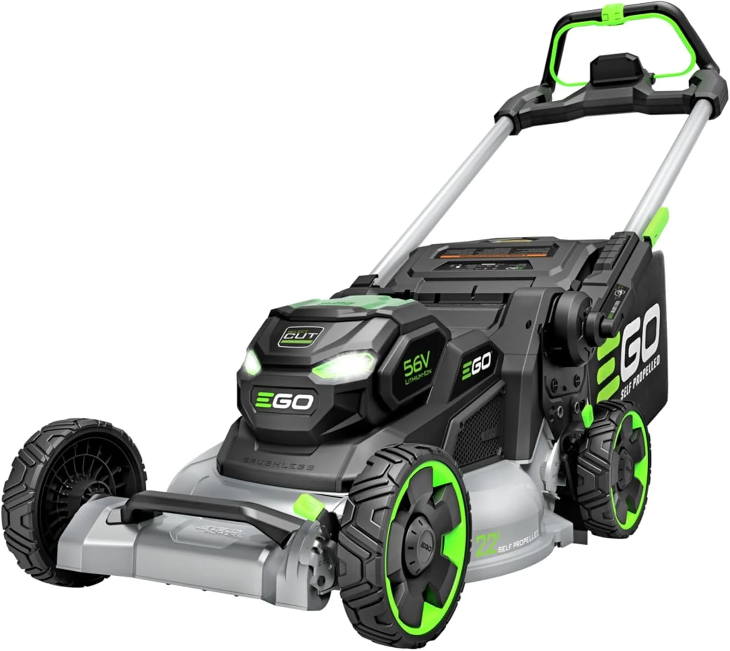 1-420-1-1.webp EGO Power+ LM2200SP 22″ Aluminum Deck Select Cut Self-Propelled Lawn Mowers. - Image 1