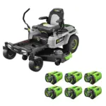 EGO Power+ Z6 ZT5207L 52 in. 56 V Battery Zero Turn Ridings Mower Kits (Battery & Charger) W/ SIX 12.0 AH BATTERIES - Image 5
