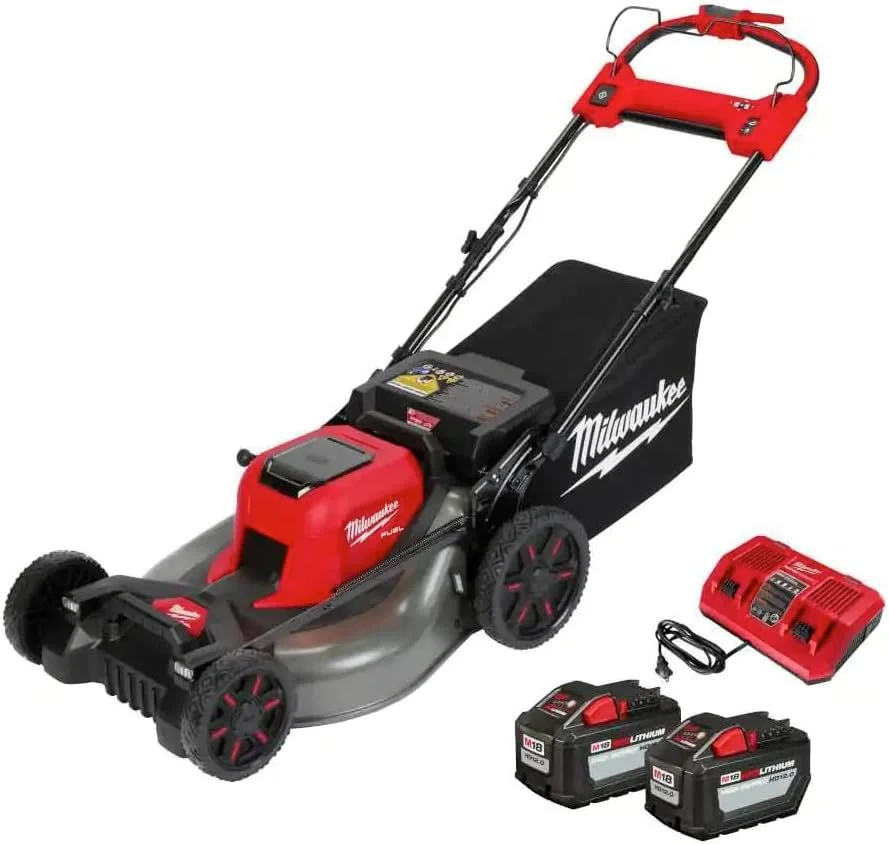1-453-1-1.webp Milwaukee 2823-20 M18 Fuel Self-Propelled Dual Batterys 21-in Walk Behind Mowers - Image 1