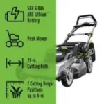 EGO POWER+ LM2114 21″ Brushless Push Lawn Mower Kits. - Image 5