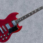 New Firefly FFLGS ELECTRIC GUITARS(Transparent Red Color)