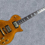 New Firefly  FFSP Semi Hollow Body Electric Guitar ( Transparent Brown Color)