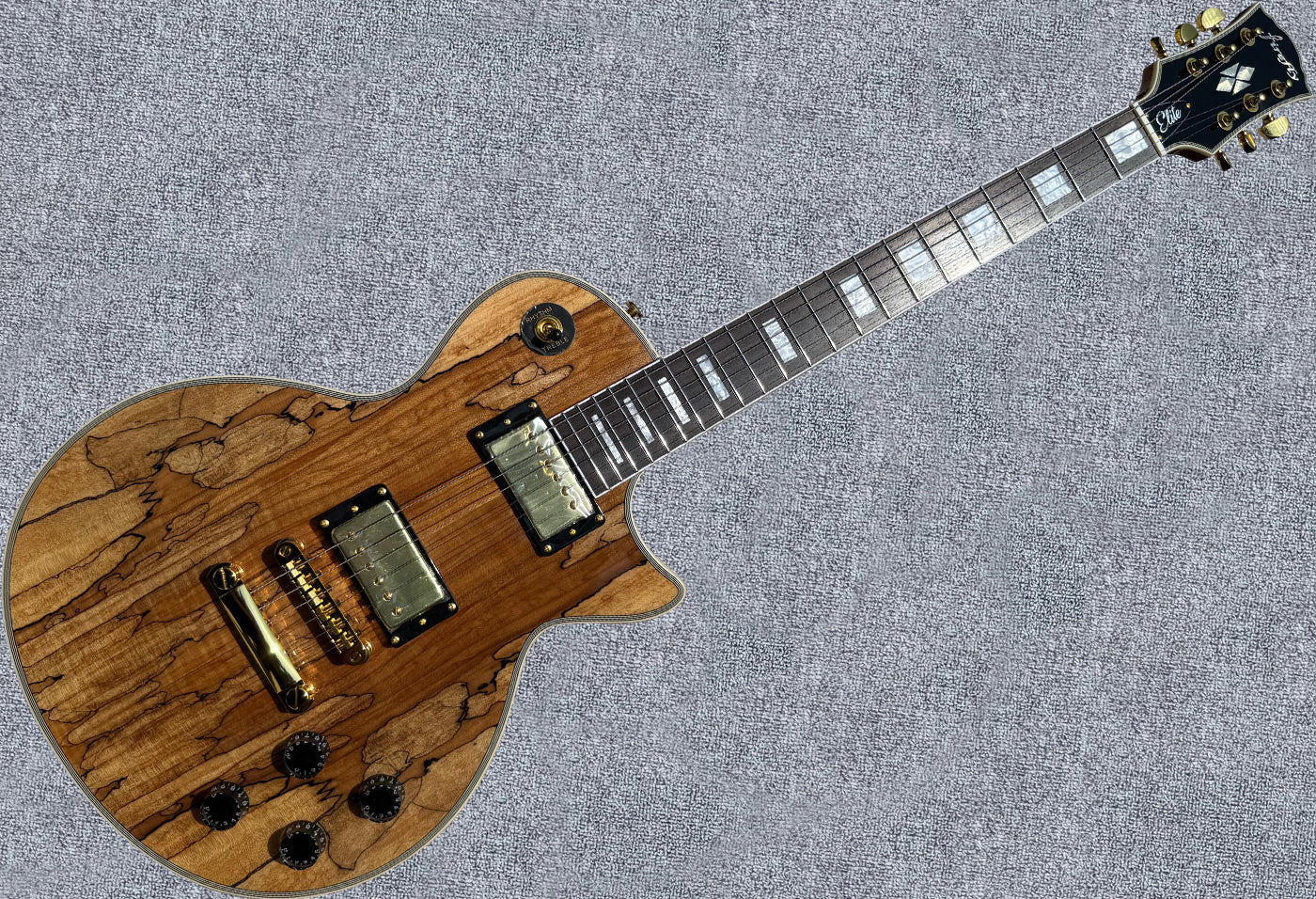 20822145630_1400x_b35644d3-fedd-417b-873e-f29b9b5a286b.jpg New Firefly FFSP Electric Guitar ( Spalted Nature Color) - Image 1