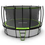 JumpFlex Hero Round Outdoor Backyard Trampoline