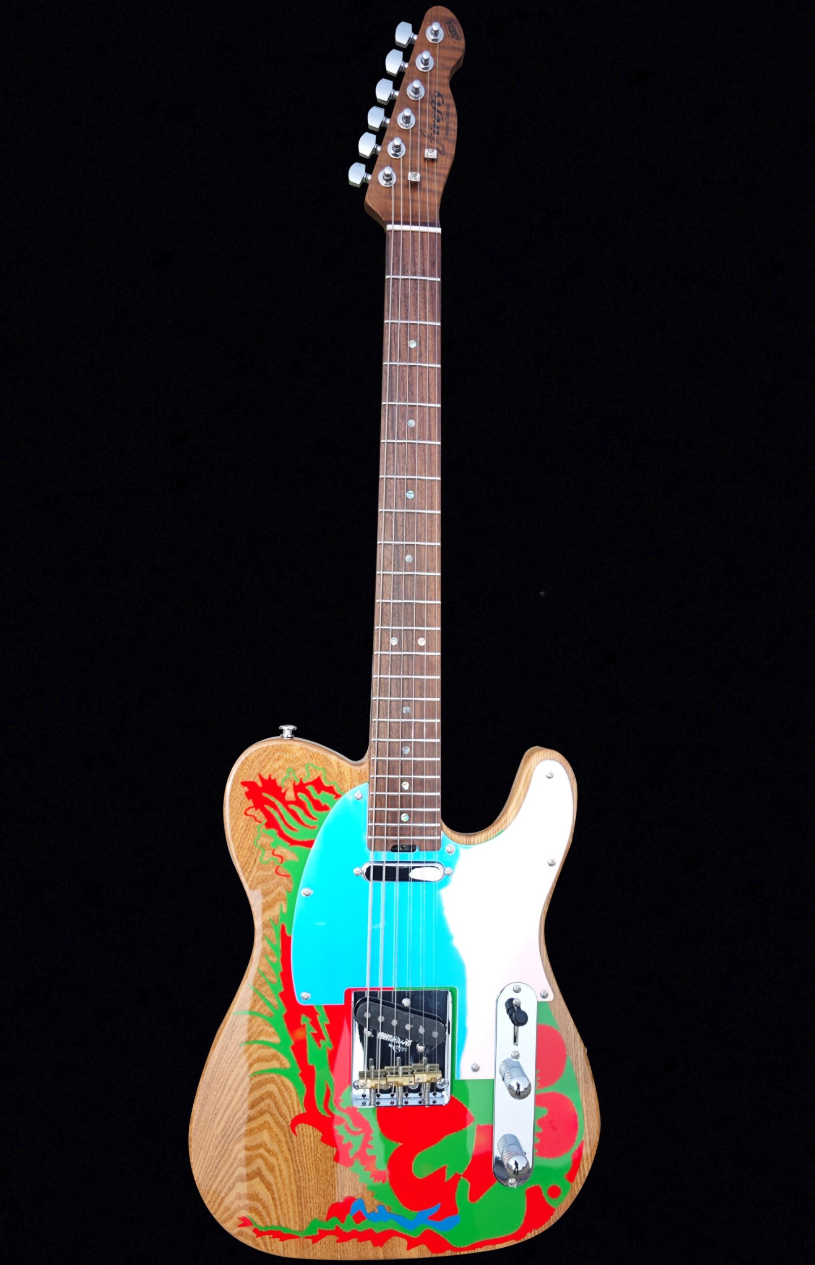 IMG_20240509_2009187454554442_0824cbe5-fbe5-4376-84b6-353bd8b89ab5.jpg Promotion!Firefly FFTL CLASSIC PLUS MODEL Ash Wood Body ELECTRIC GUITARS ( Nature Color) - Image 1