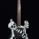 New Firefly Bone Shredder Classic Model Electric Guitar (Matte Black Color)