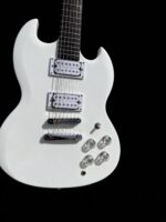New Firefly FFLGS 27”Guitar Scale Baritone ELECTRIC GUITARS(White Color) - Image 4