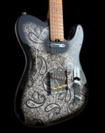 Firefly FFTL Classic Model ELECTRIC GUITARS ( Black Paisley Color ) - Image 5