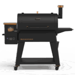 Pit Boss Pellet Smoker, Savannah 1500 Square Inch Wood Fired Pellet Grill, Onyx Series