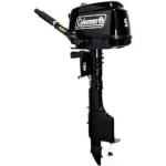 Coleman Powersports 5 HP 4 Stroke Outboards Boat Motors with Easy Pull Start F5BMS