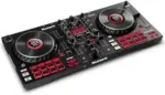 Numark Mixtrack Platinum FX Serato DJ Controllers with Jog Wheel Displays, 4 Decks, Mixers, Effects Paddles and (Audio Interface) - Image 8