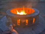 Stonehenge 58 in. x 16 in. Concrete Fire Pit Kit in Northwest Blends. - Image 3