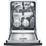 Bosch 100 Series PureDry 50-Decibel Front Control 24-in Built-In Dishwashers (Fingerprint-Resistant Stainless Steel) ENERGY STAR - Image 8