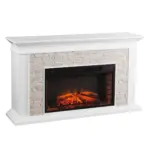Ceonna Electric Fireplace Winstons Porter Finish - Image 4