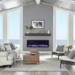 Touchstone Sideline Elite Smart 60″ WiFi-Enabled Recessed Electric Fireplaces. - Image 7
