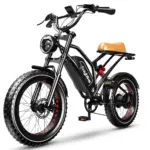 Euybike S4 Moped-Style Fat Tire Electrics Bikes - Image 6