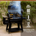 Pit Boss Pellet Smoker, Savannah 1500 Square Inch Wood Fired Pellet Grill, Onyx Series - Image 4