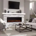Touchstone Sideline Elite Smart 60″ WiFi-Enabled Recessed Electric Fireplaces. - Image 5