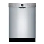 Bosch 100 Series PureDry 50-Decibel Front Control 24-in Built-In Dishwashers (Fingerprint-Resistant Stainless Steel) ENERGY STAR - Image 6