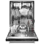 KitchenAid 24″ Fully-Integrated Built-In Dishwashers with 30 Total Wash Jets in PrintShield Stainless Steels - Image 2