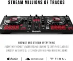 Numark Mixtrack Platinum FX Serato DJ Controllers with Jog Wheel Displays, 4 Decks, Mixers, Effects Paddles and (Audio Interface) - Image 4