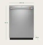Cafe CDT828P2VS1 CAF(EBACK)™ CustomFit ENERGY STAR Stainless Interior Dishwasherss with Ultra Wash & Dry, 42 dBA - Image 5